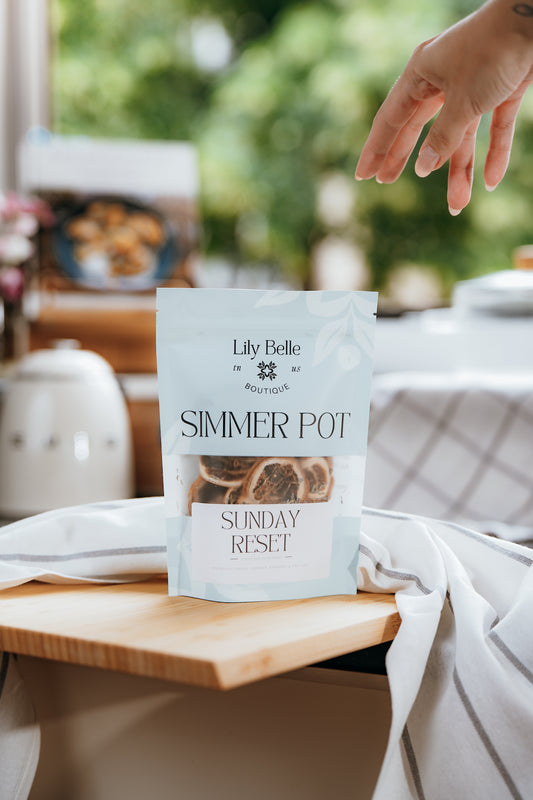 Sunday Reset Simmer Pot | Lemon Lavender Rosemary