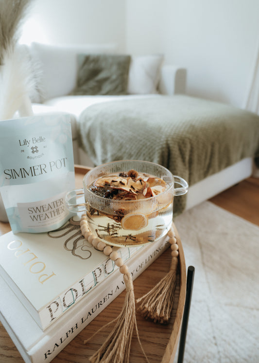 Sweater Weather Simmer Pot  | Stovetop Potpourri