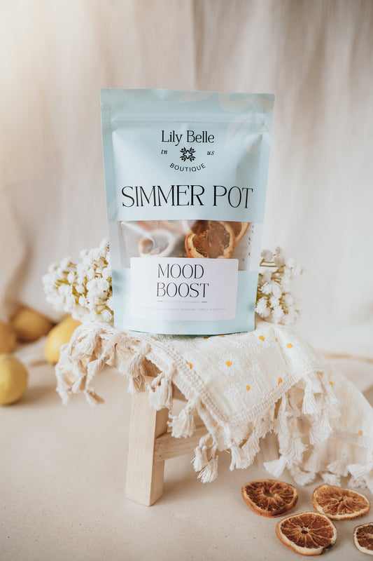 Mood Boost Simmer Pot | Lemon Orange Rosemary Vanilla