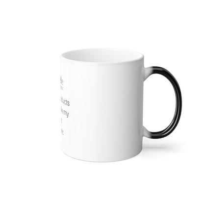 Mug Color Morphing 11oz - Non Toxic People Design
