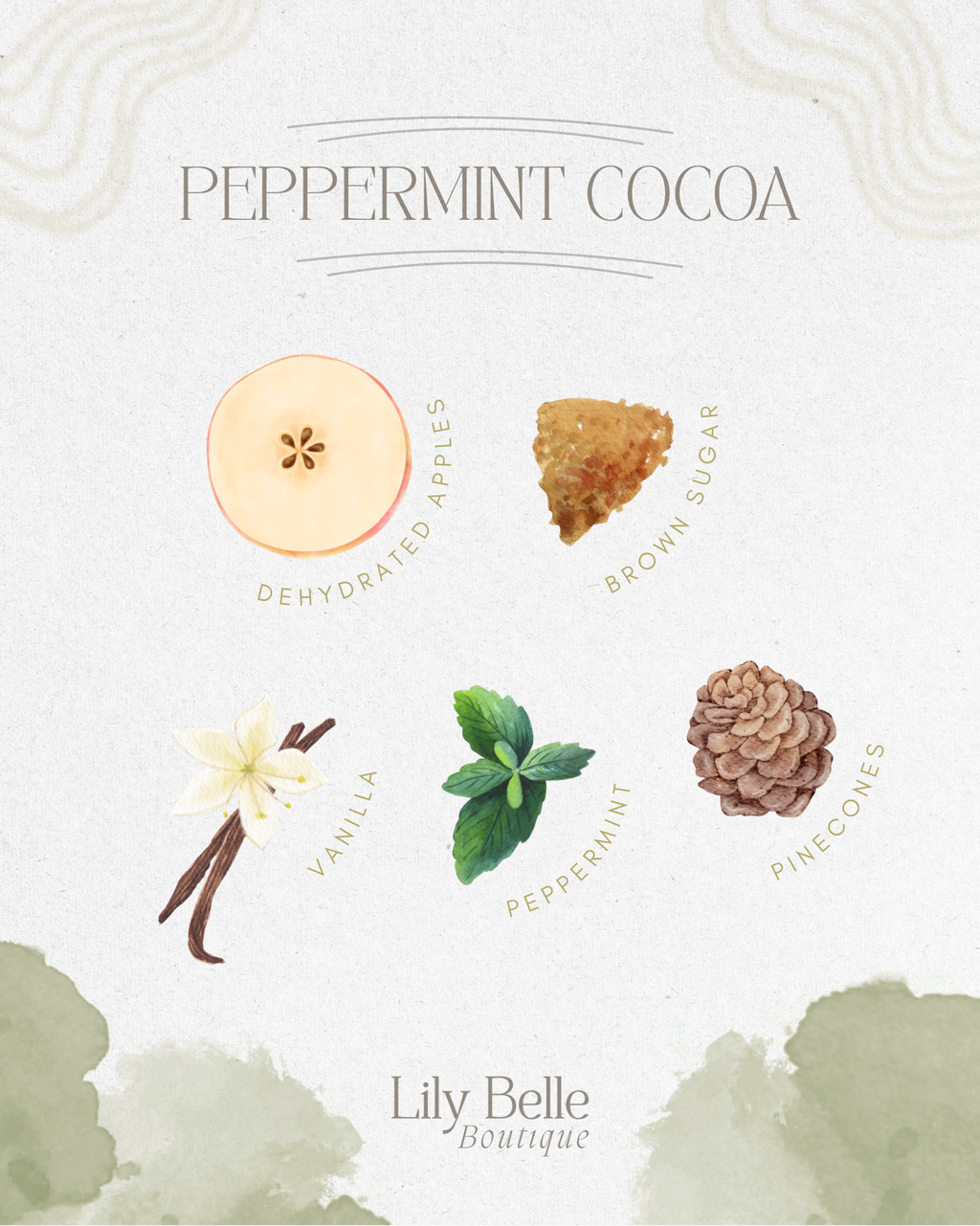 Peppermint Cocoa Simmer Pot  | Apple Vanilla Peppermint