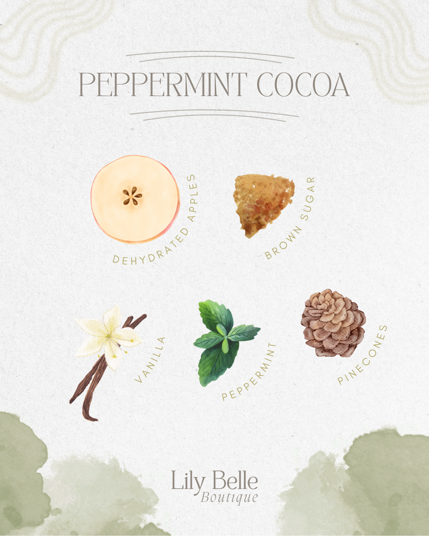 Peppermint Cocoa Simmer Pot  | Apple Vanilla Peppermint