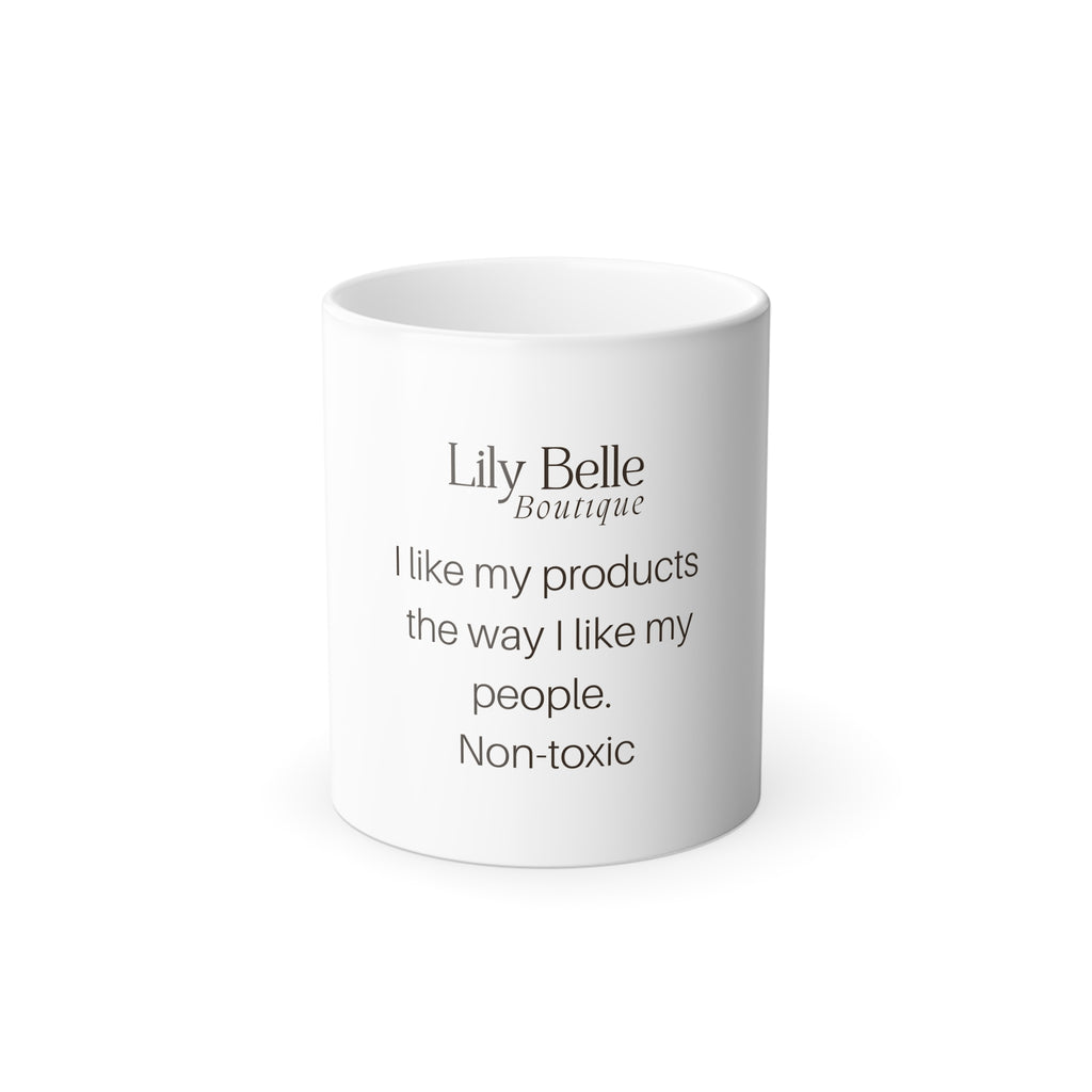 Mug Color Morphing 11oz - Non Toxic People Design