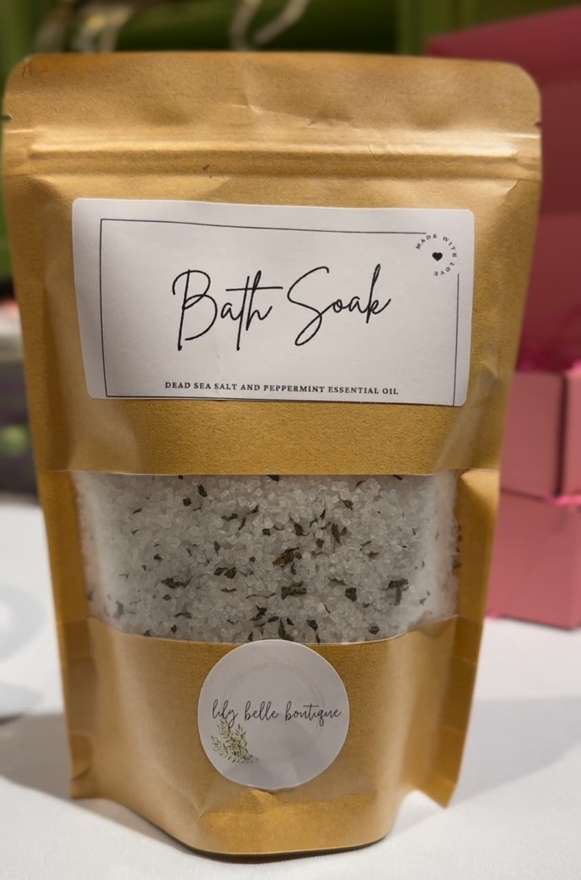 Bath Soak | Dead Sea Salt Soak