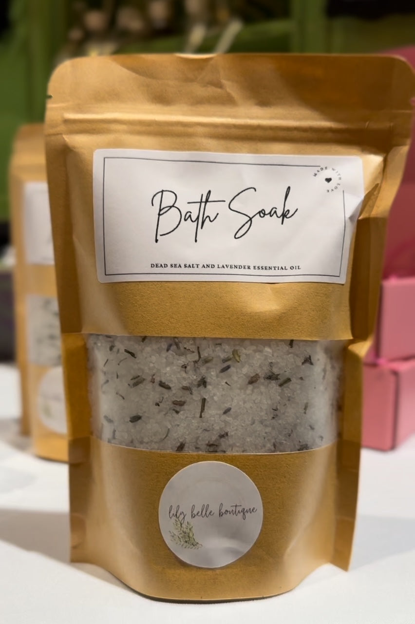 Bath Soak | Dead Sea Salt Soak