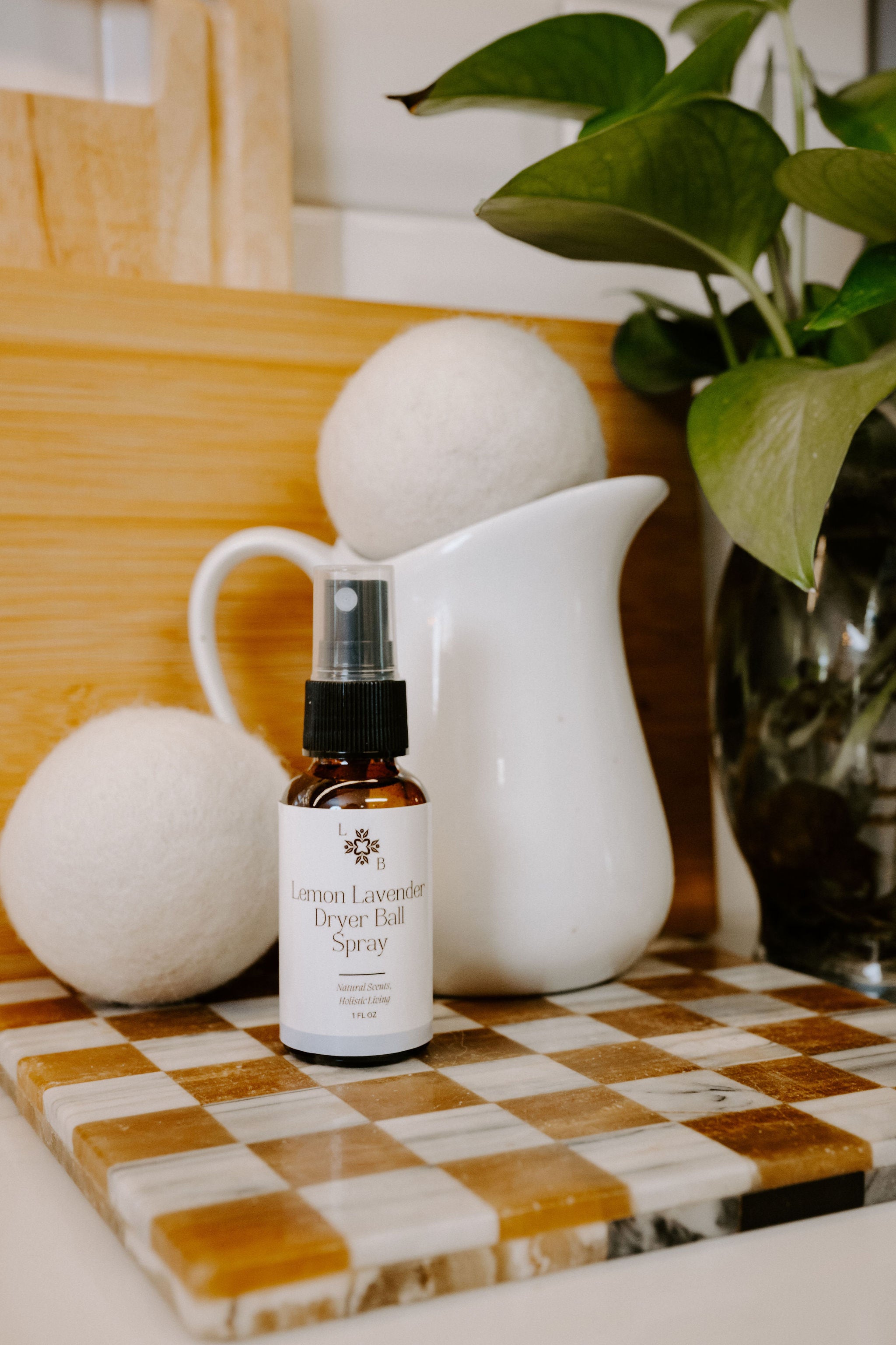 Wool Dryer Ball Set with Essential Oils