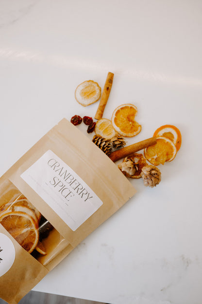 Cranberry Spice & Everything Nice Simmer Pot | Cranberry Orange Cinnamon